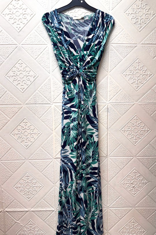 Robes longues Femme Bleu Joy's 1636L-181 Efashion Paris