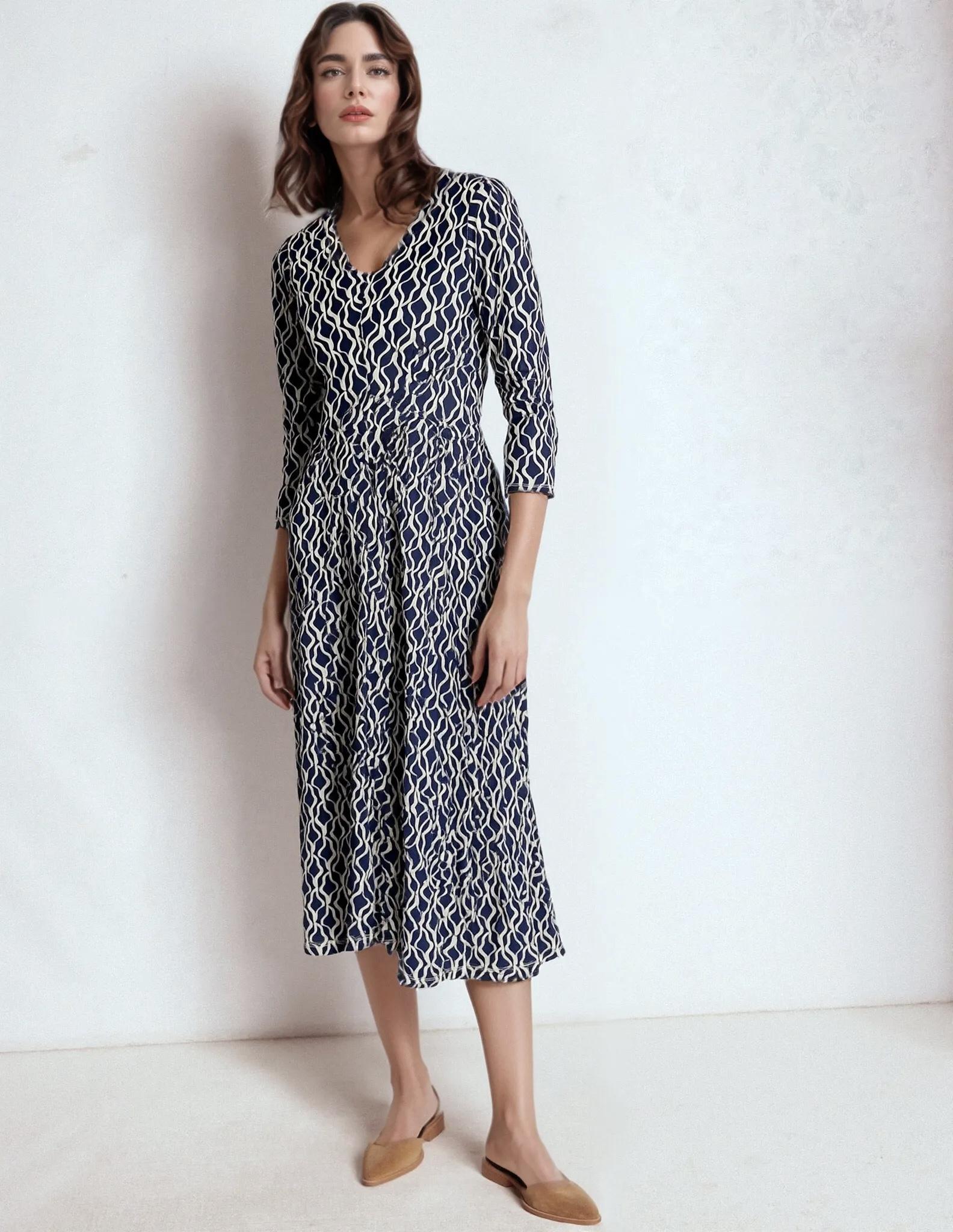 Robes mi-longues Femme Marine Joy's 1673LML-97 #c Efashion Paris