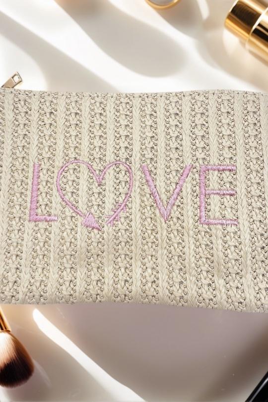 Pochettes Maroquinerie Beige PINKY ROZA CY01 Efashion Paris