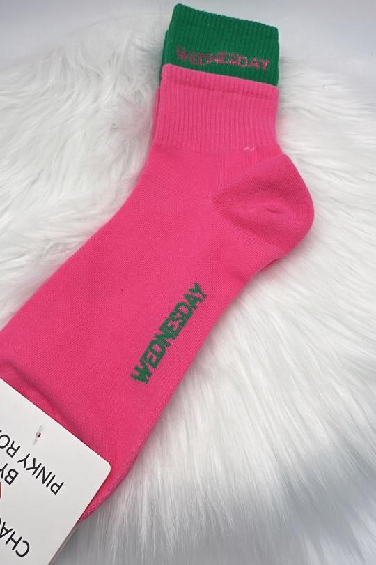 Collants & Chaussettes Femme FUCHSIA PINKY ROZA KK11 Efashion Paris