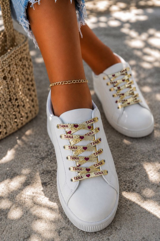 Accessoires Chaussures Doré PINKY ROZA L08 Efashion Paris