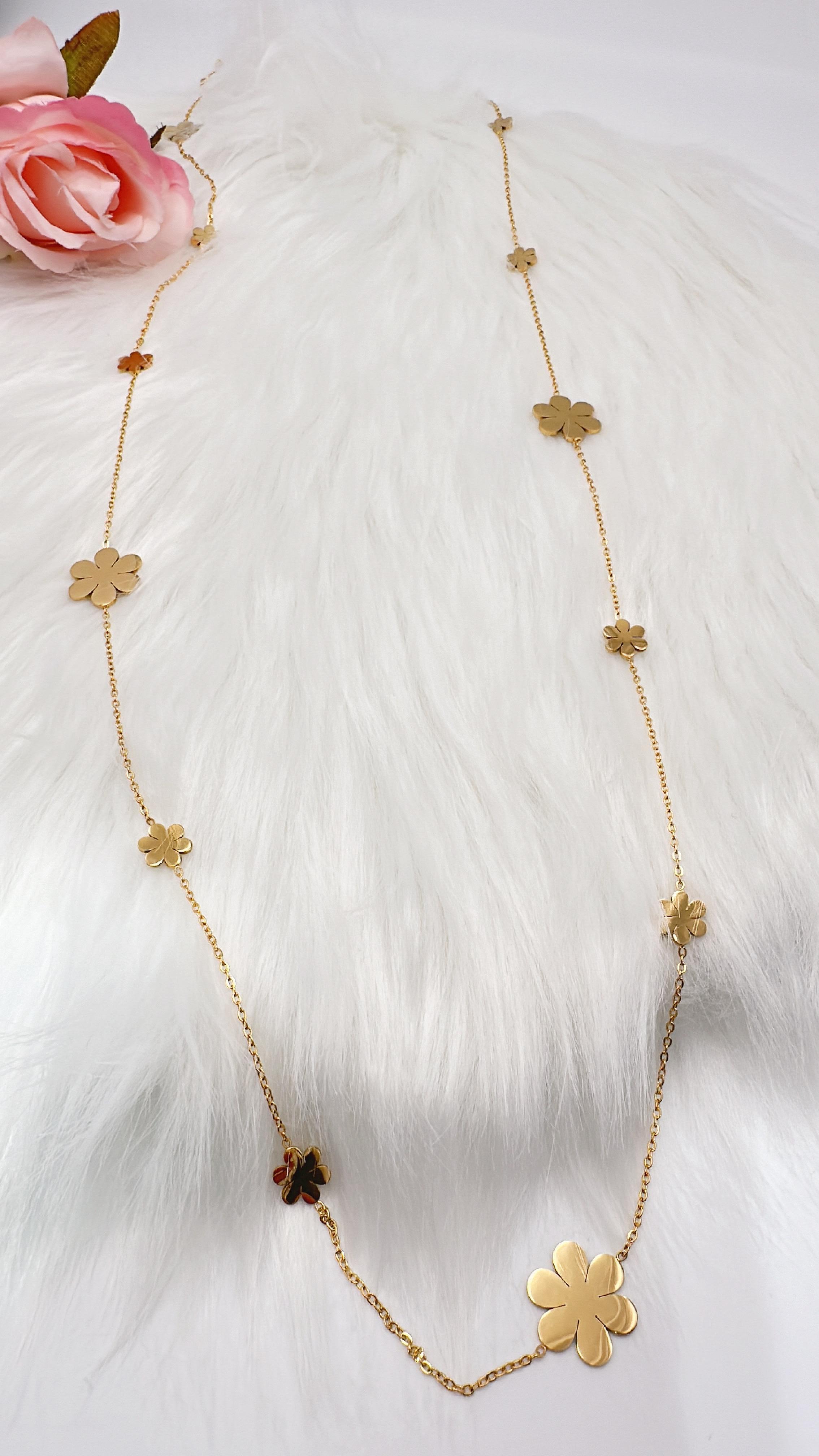 Necklaces Accessories Gold PINKY ROZA JS.58 #c Efashion Paris