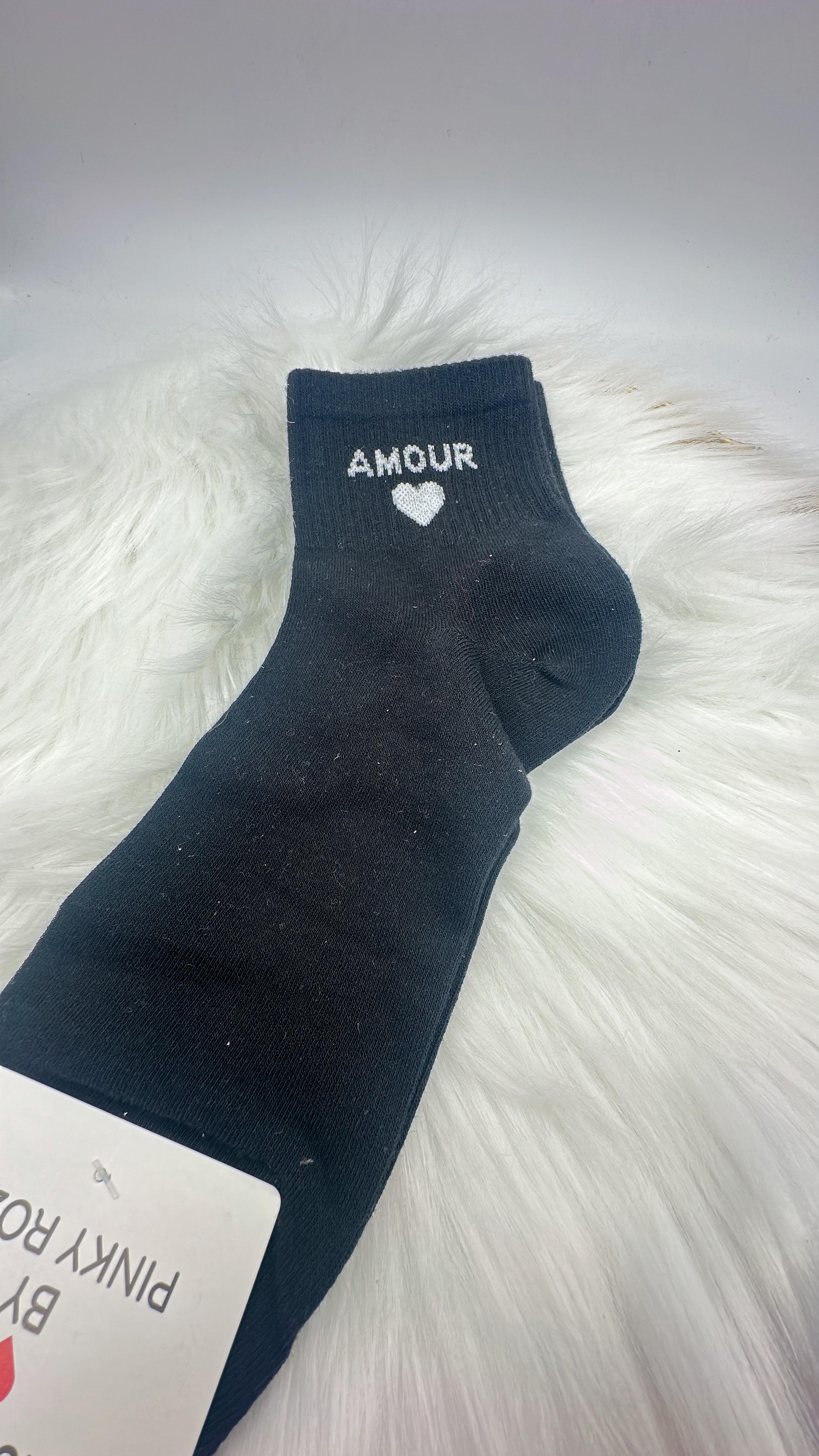 Collants & Chaussettes Femme Noir PINKY ROZA KK03 #c Efashion Paris