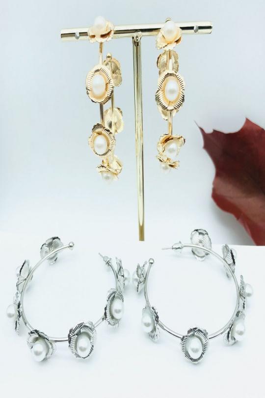 Boucles d'oreilles Accessoires Argent zal'ho ZA-BO-00685 Efashion Paris