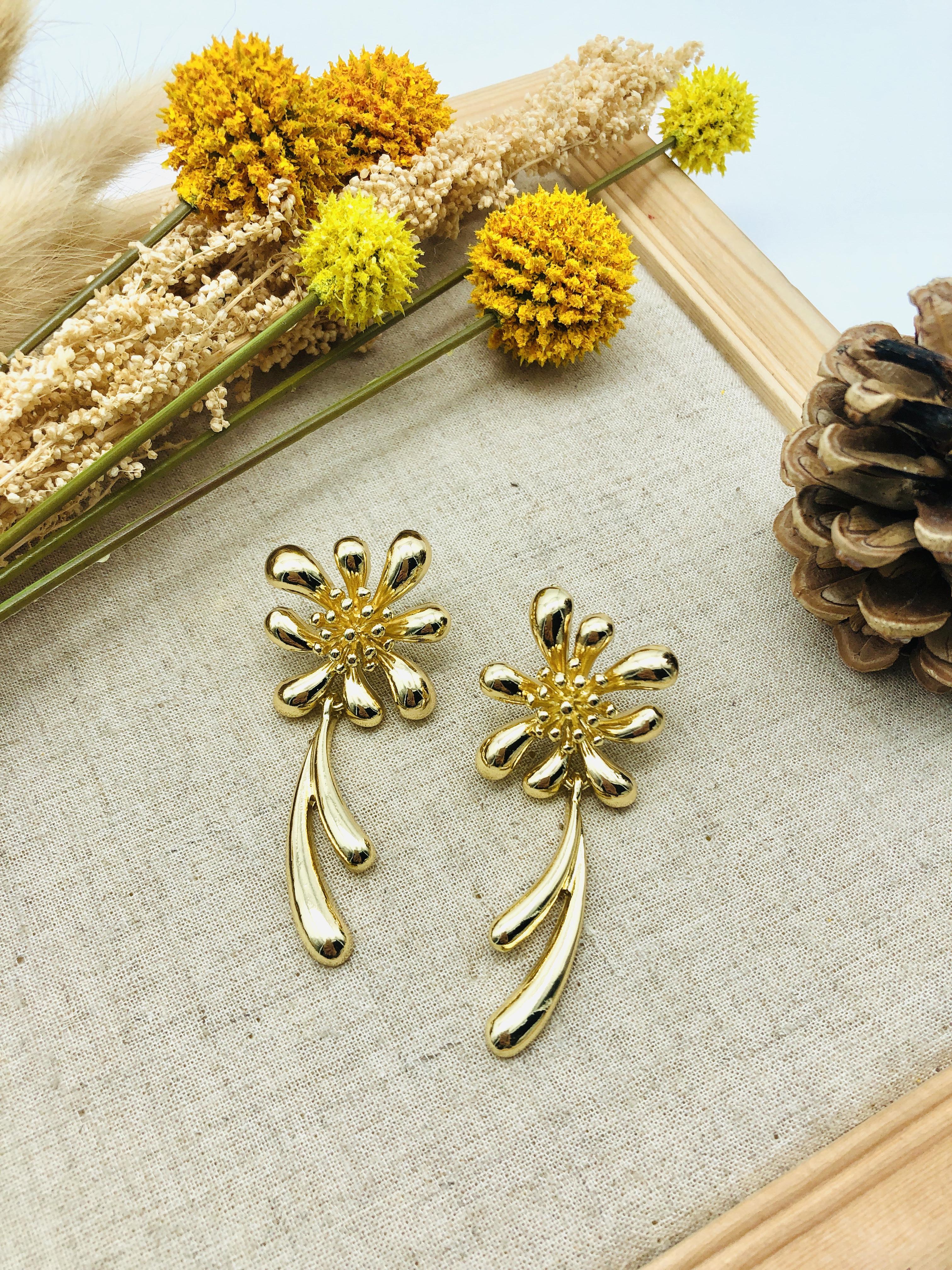 Earings Accessories Gold zal'ho ZA-BO-001479-1 #c Efashion Paris
