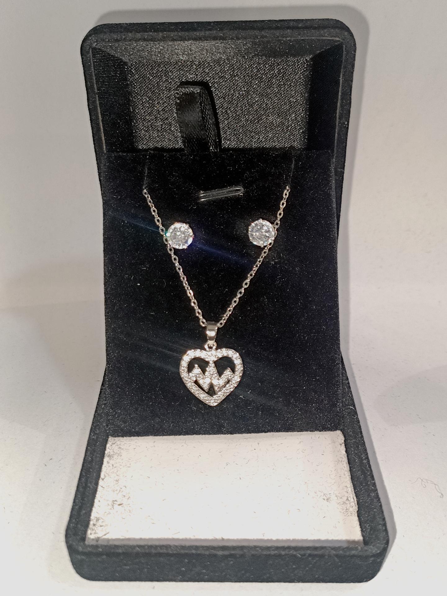 Parures Accessoires Argent DIAMOND COFFRET COEUR BATTEMENT  #c Efashion Paris