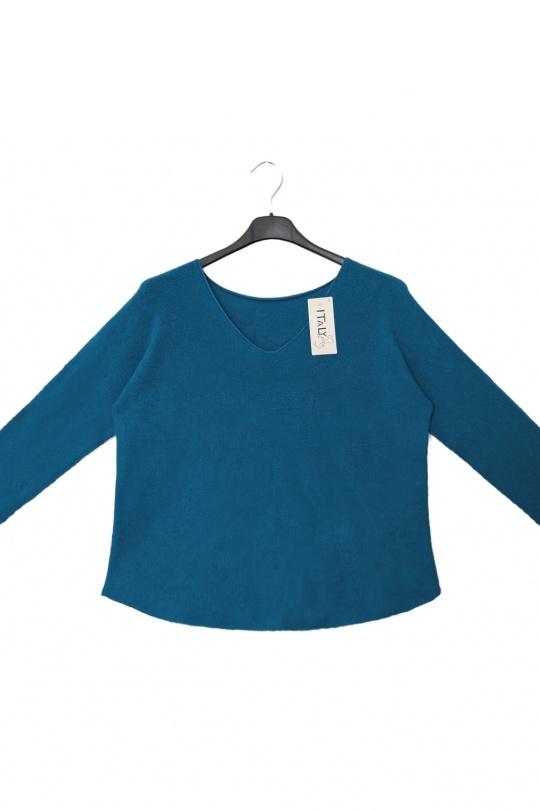 Pulls Femme Bleu canard JIMIFEI 2219-003 Efashion Paris