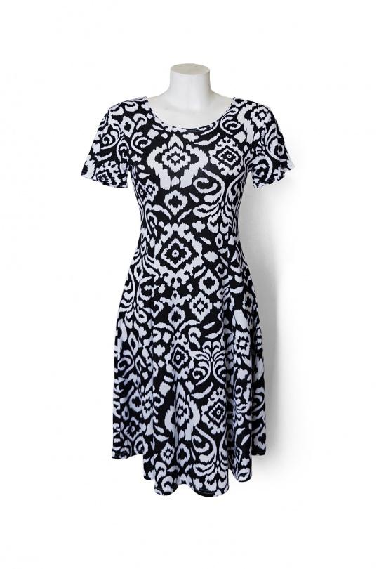 Robes mi-longues Femme Noir JIMIFEI 2611 Efashion Paris