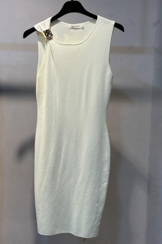 Robes courtes Femme Beige SOKY & SOKA 50013 Efashion Paris