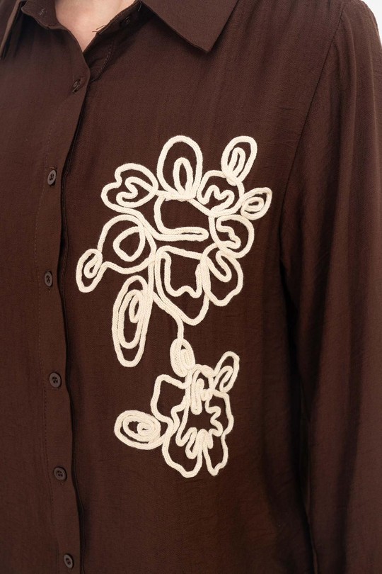 Chemises Femme Bleu SOKY & SOKA 7012 Efashion Paris