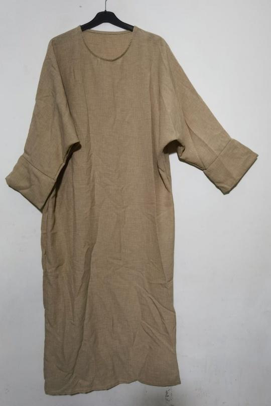 Abaya Femme Kaki ZC MODE ROBE-2480 Efashion Paris