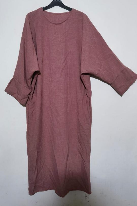 Abaya Femme Kaki ZC MODE ROBE-2480 Efashion Paris