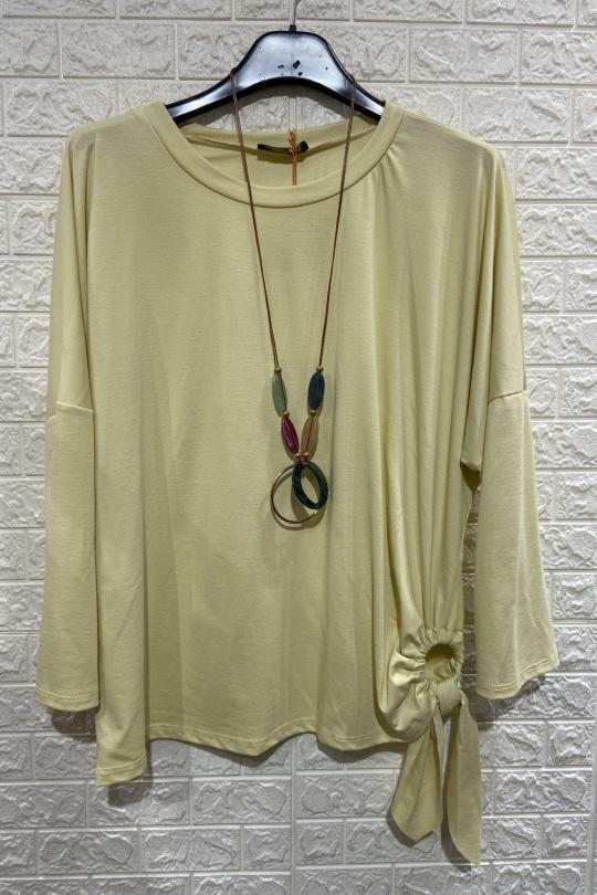 Tops Femme Bleu ciel ZC MODE ZC05 Efashion Paris