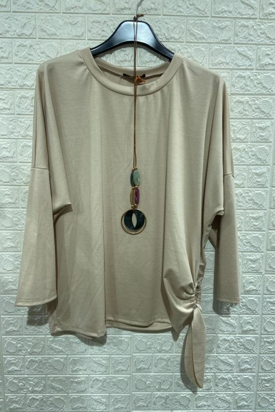 Tops Femme Bleu ciel ZC MODE ZC05 Efashion Paris