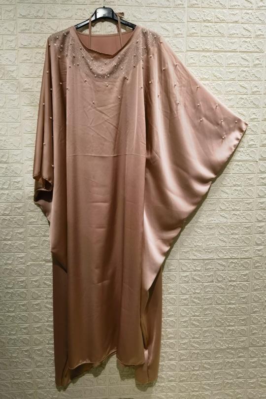 Abaya Femme Bordeaux ZC MODE ABAYA-ZC2602 Efashion Paris
