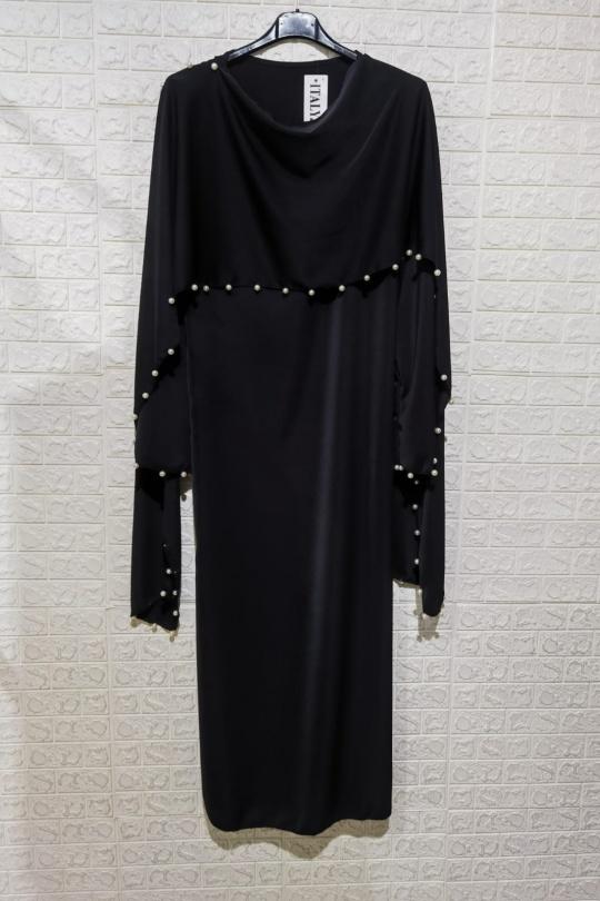 Abaya Femme Taupe ZC MODE ABAYA-ZC2603 Efashion Paris