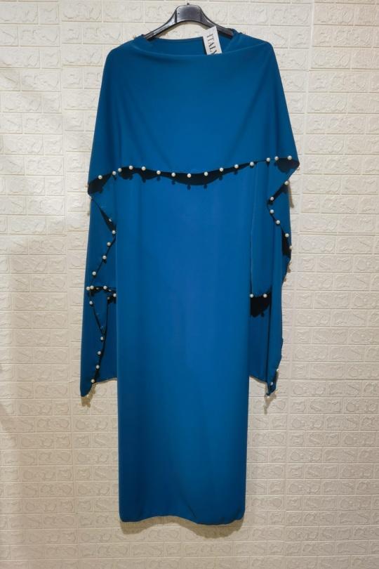 Abaya Femme Taupe ZC MODE ABAYA-ZC2603 Efashion Paris