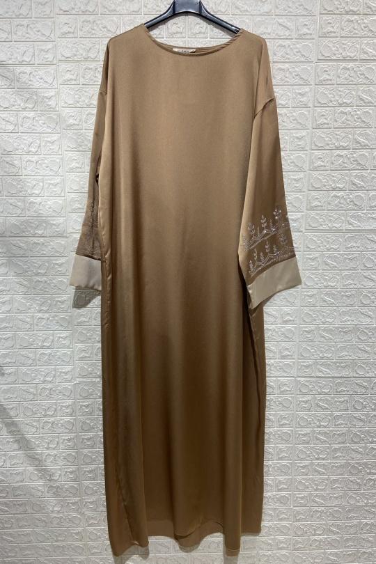 Abaya Femme Bronze ZC MODE ZCA02 Efashion Paris