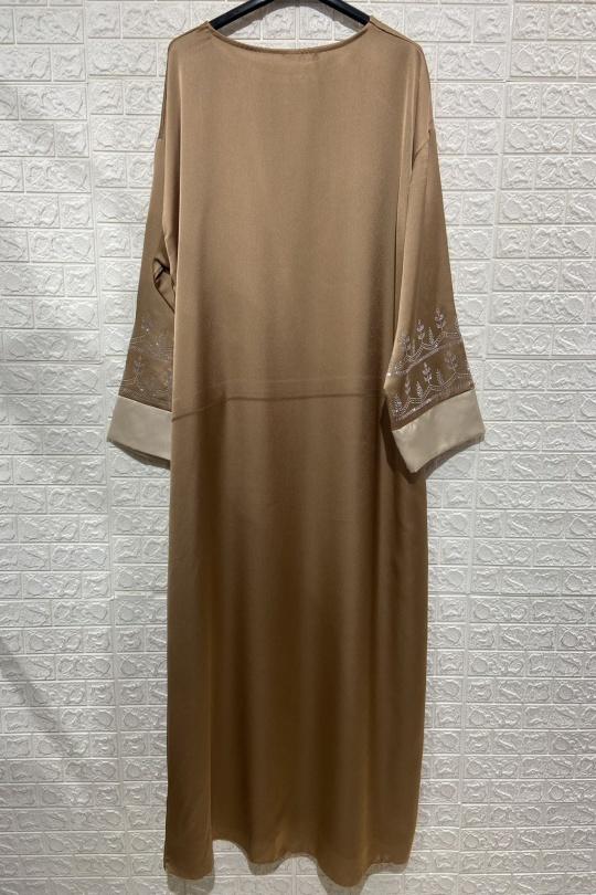 Abaya Femme Bronze ZC MODE ZCA02 Efashion Paris