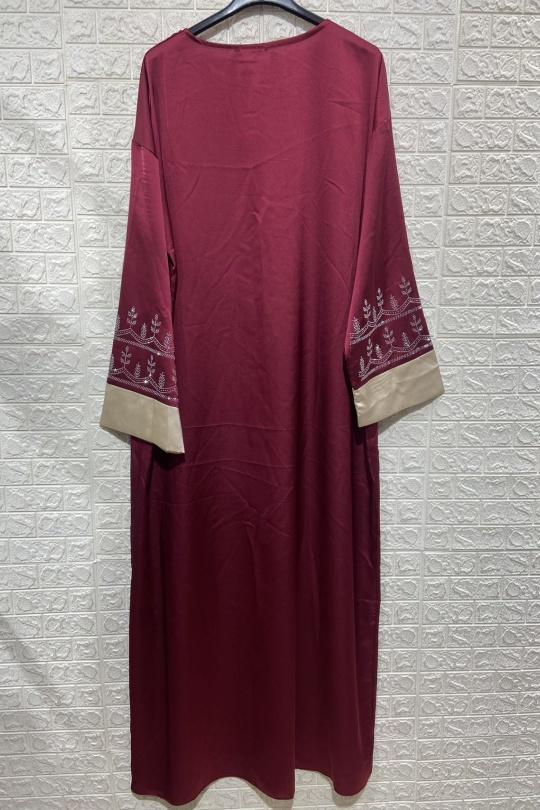 Abaya Femme Bronze ZC MODE ZCA02 Efashion Paris