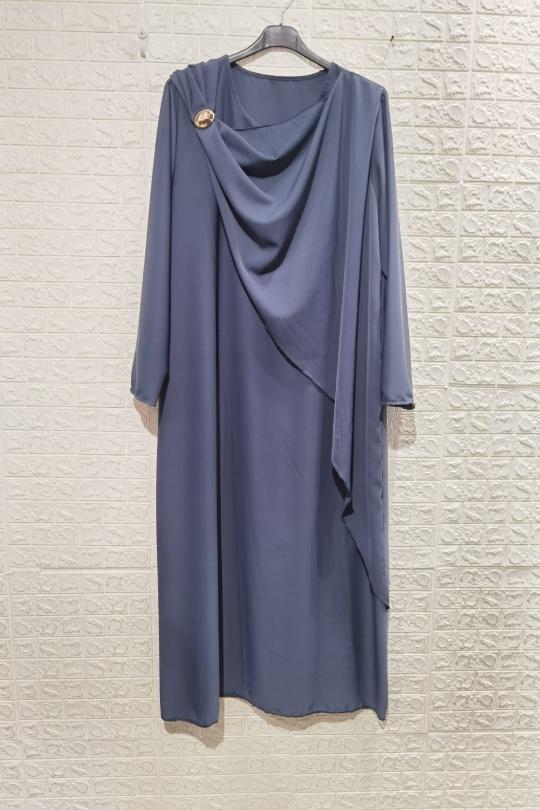 Abaya Femme Bordeaux ZC MODE ZCA03 Efashion Paris