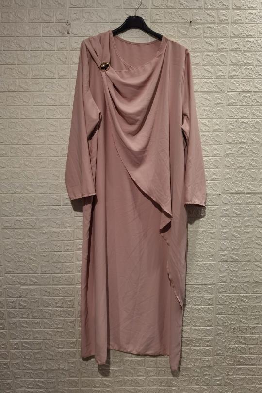 Abaya Femme Bordeaux ZC MODE ZCA03 Efashion Paris