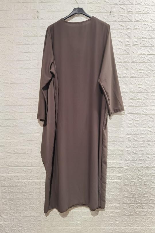 Abaya Femme Bordeaux ZC MODE ZCA03 Efashion Paris