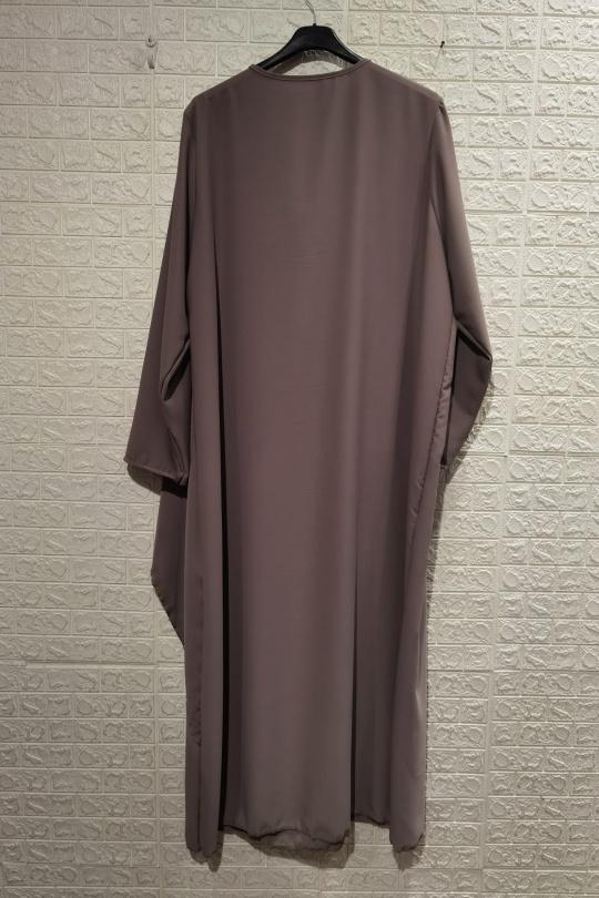Abaya Femme Bordeaux ZC MODE ZCA03 Efashion Paris