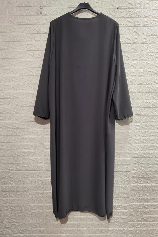 Abaya Femme Bordeaux ZC MODE ZCA03 Efashion Paris