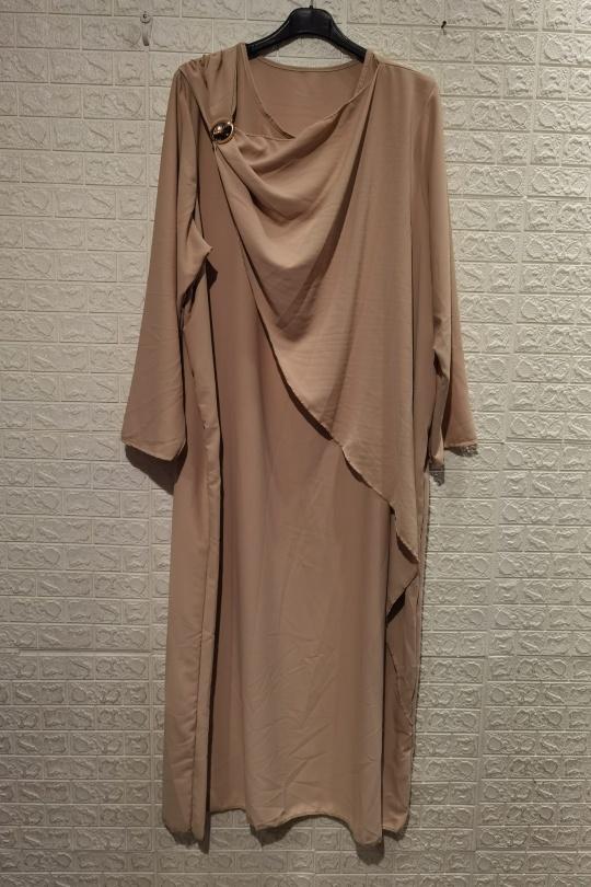 Abaya Femme Bordeaux ZC MODE ZCA03 Efashion Paris