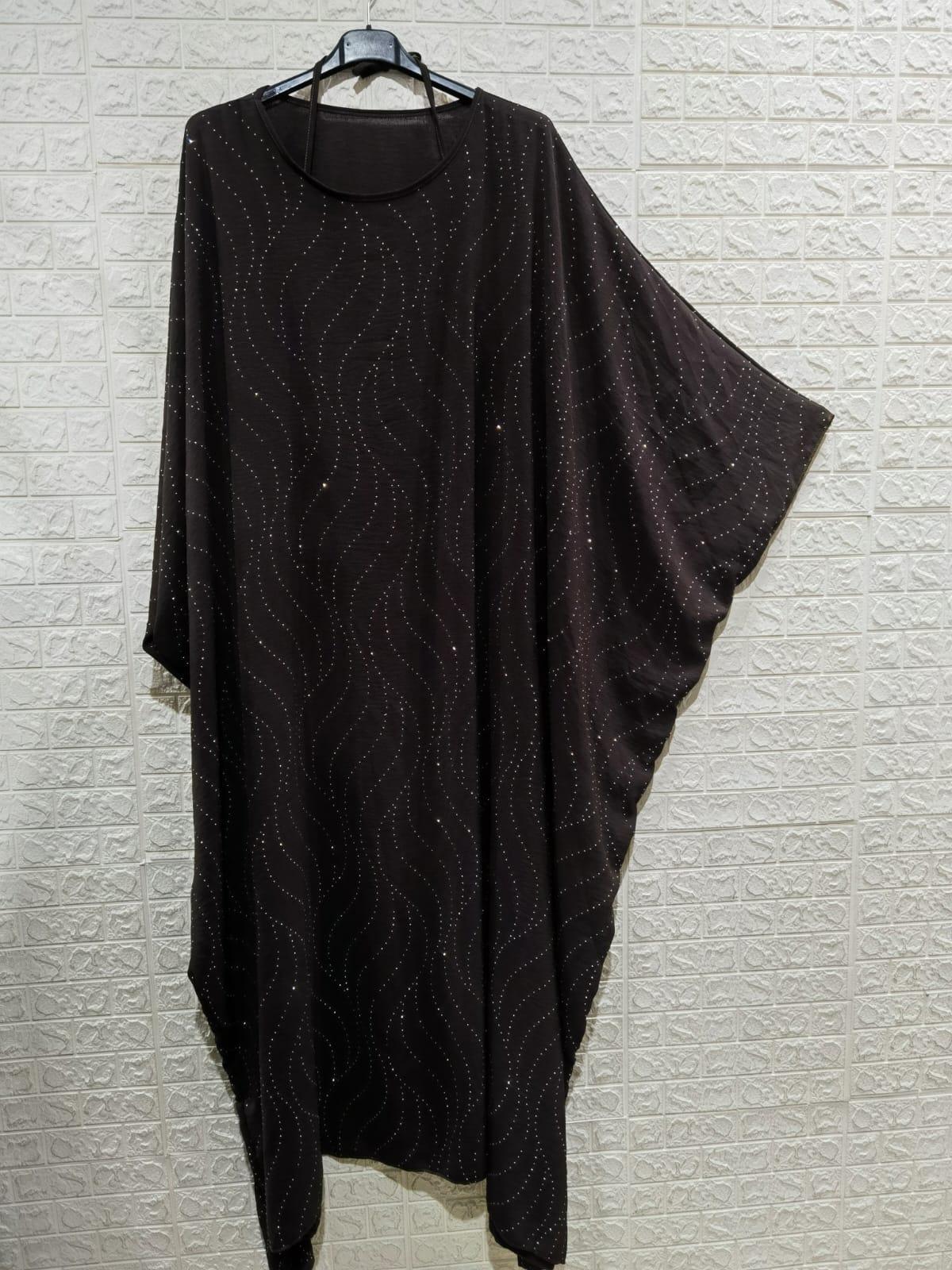 Abaya Femme Marron ZC MODE ABAYA-ZC2601 #c Efashion Paris