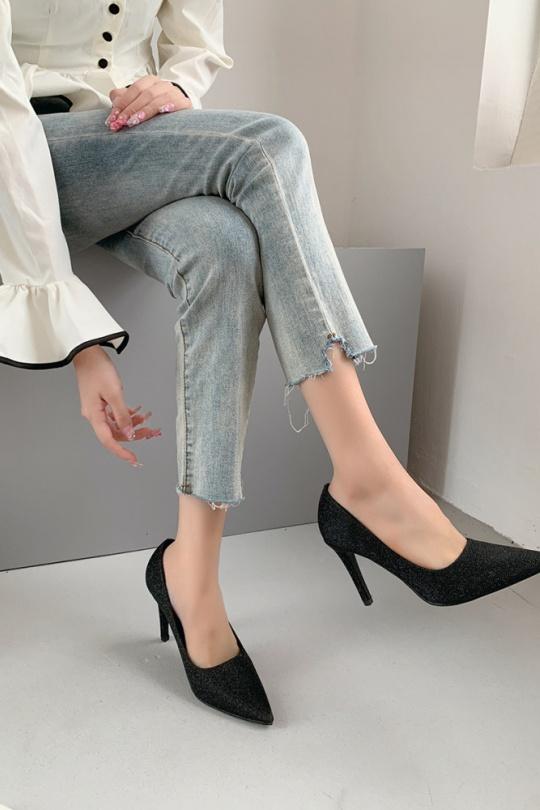 Escarpins Chaussures Argent VIVI RICH 66-1 Efashion Paris