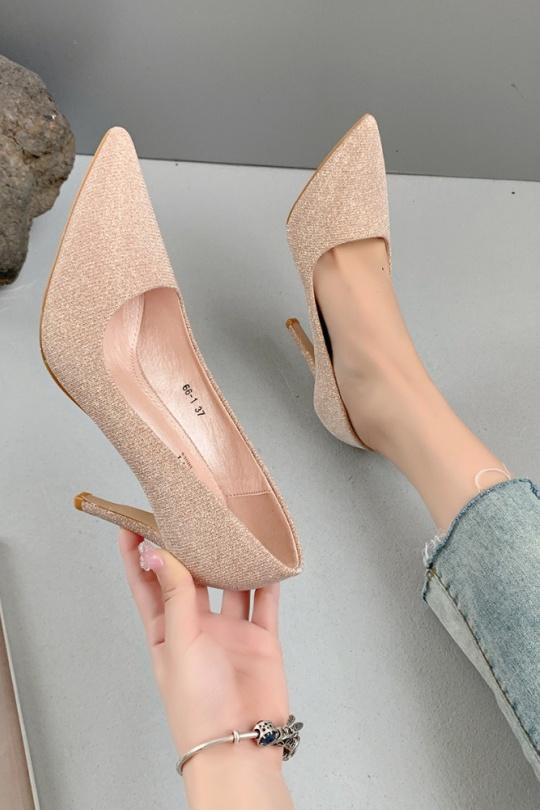 Escarpins Chaussures Argent VIVI RICH 66-1 Efashion Paris