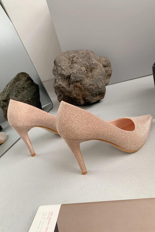 Escarpins Chaussures Argent VIVI RICH 66-1 Efashion Paris