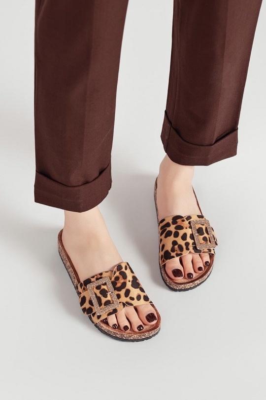 Sandalias Zapatos Leopard VIVI RICH 218-629 Efashion Paris