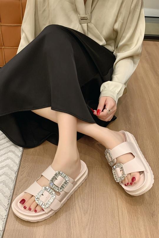 Sandales Chaussures Beige VIVI RICH 98-226 Efashion Paris