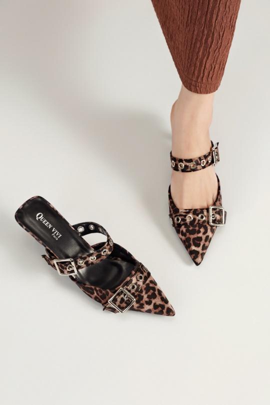 Sandales Chaussures Leopard VIVI RICH 503-12 Efashion Paris
