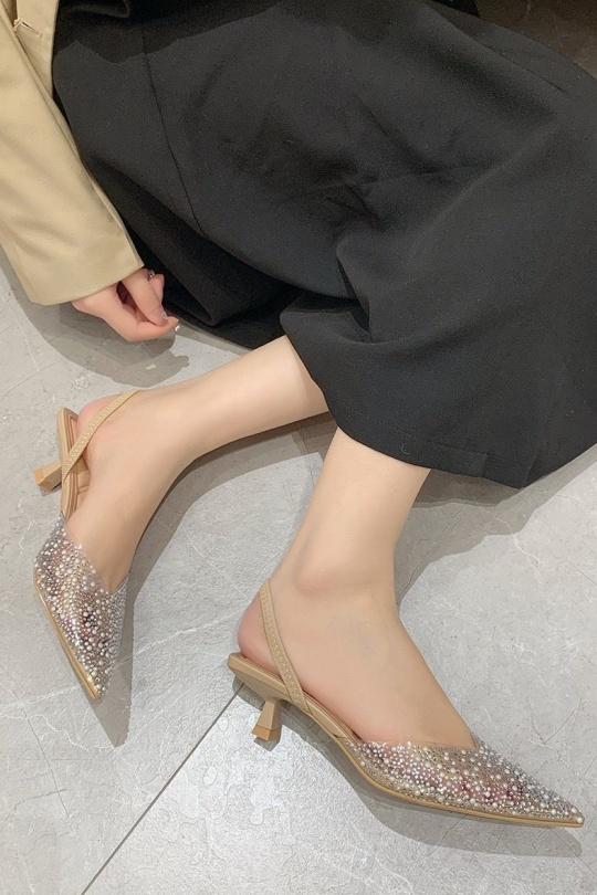 Sandales Chaussures Nude VIVI RICH 503-24 Efashion Paris