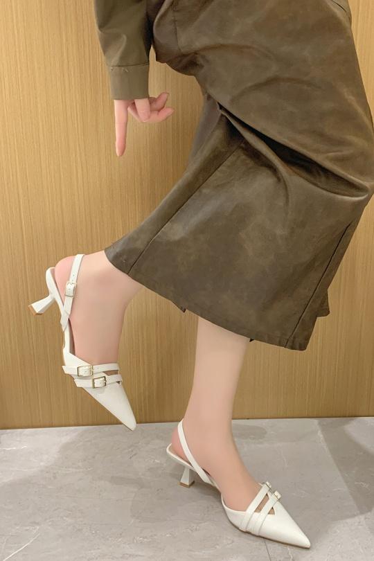 Tacco Scarpe White VIVI RICH 308-5 Efashion Paris