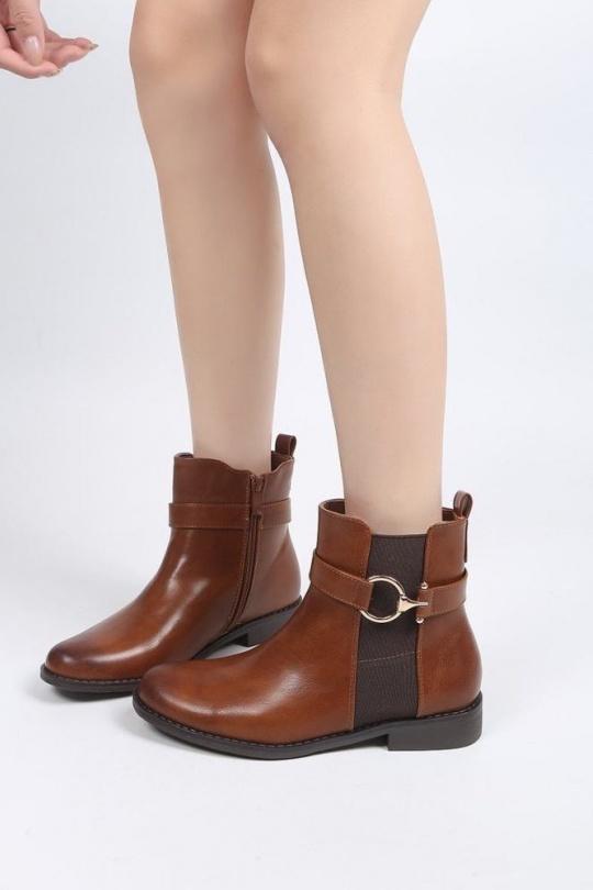 Ankle boots Shoes Camel VIVI RICH FC65 Efashion Paris