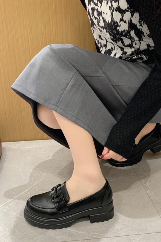 Loafers Shoes Black VIVI RICH 1-728 Efashion Paris