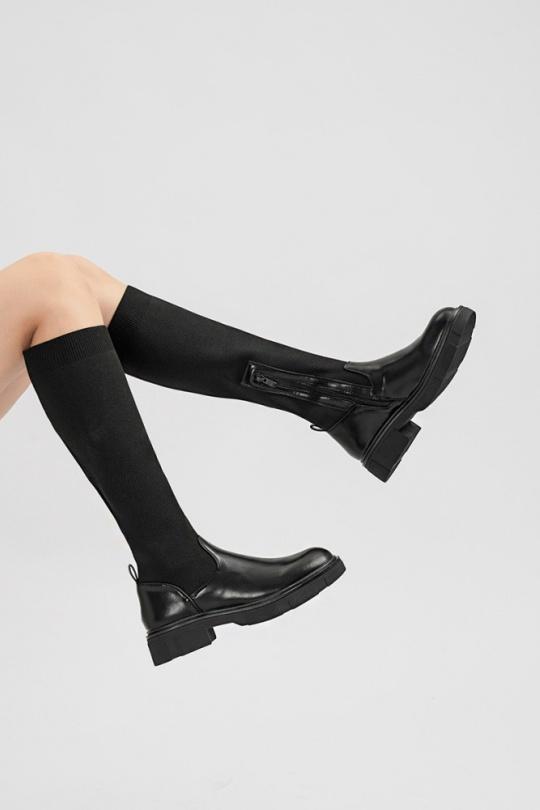 Botas Zapatos Beige VIVI RICH FB-320 Efashion Paris