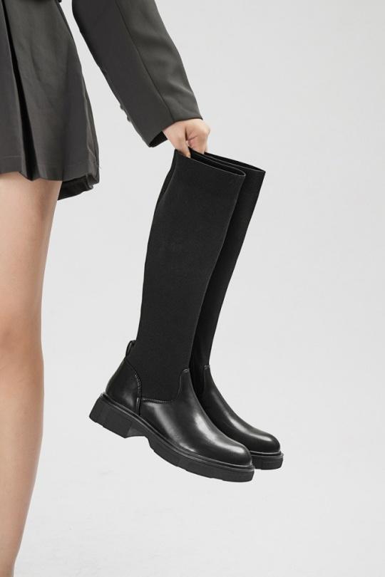 Botas Zapatos Beige VIVI RICH FB-320 Efashion Paris