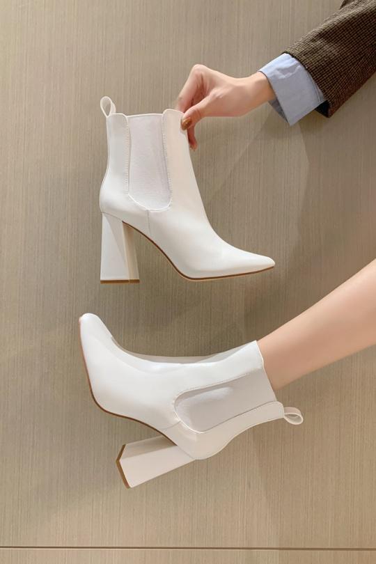 Stivaletti Scarpe White VIVI RICH V8-08 Efashion Paris