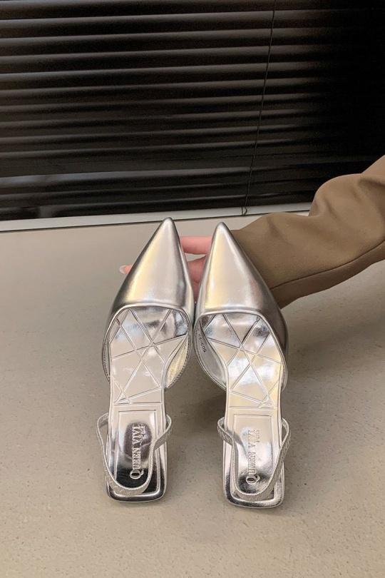 Tacco Scarpe Gold VIVI RICH 503-22 Efashion Paris