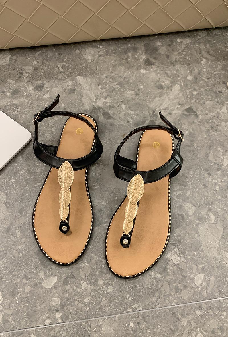Sandalias Zapatos Black VIVI RICH 98-202 #c Efashion Paris