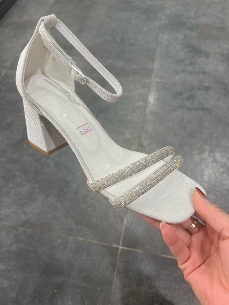 Sandalias Zapatos White VIVI RICH 1-211 #c Efashion Paris