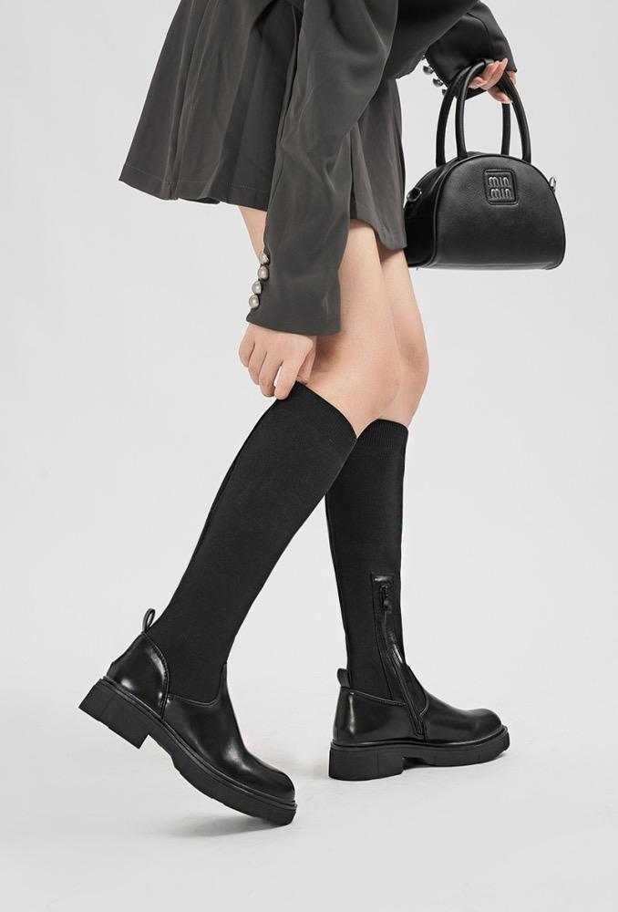 Botas Zapatos Beige VIVI RICH FB-320 #c Efashion Paris