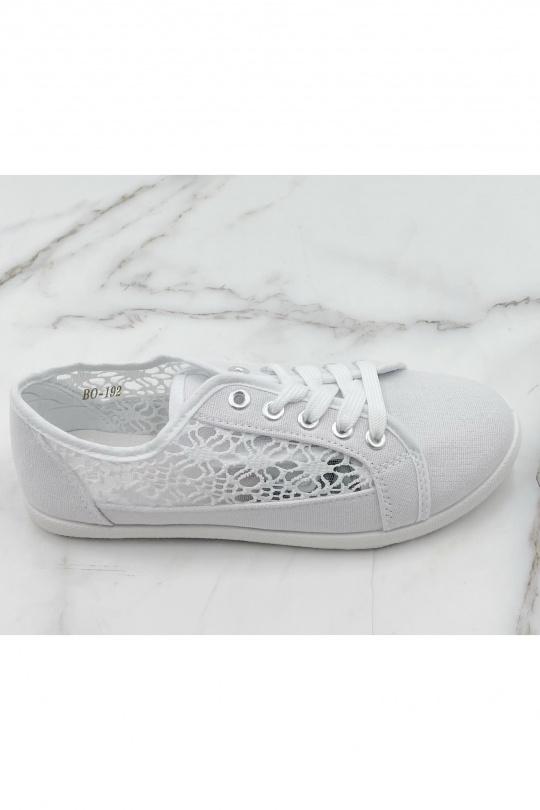 Trainers Shoes White BELLOSTAR BO-192 Efashion Paris