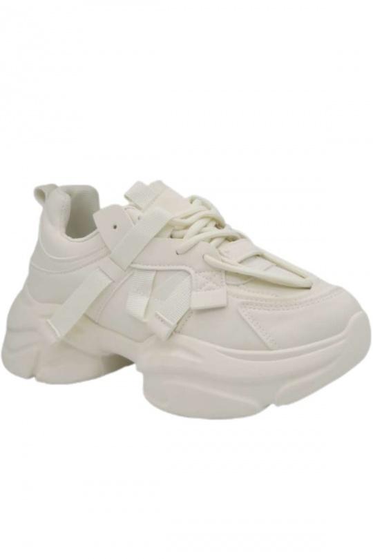 Sneakers Scarpe Beige BELLOSTAR EV-137 Efashion Paris